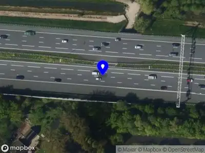 Snelheidscontrole op A12 te Odijk