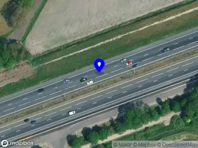 Snelheidscontrole op A1 te Wilp