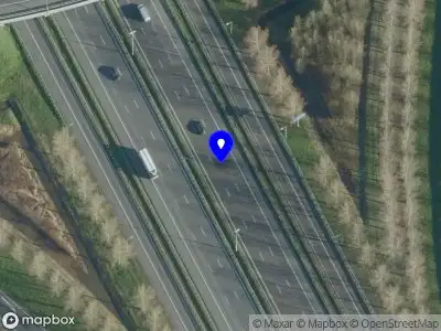 Snelheidscontrole op A2 te Waardenburg