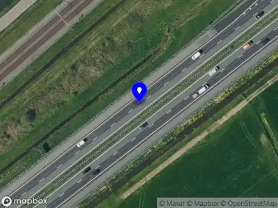 Snelheidscontrole op A15 te Kapel Avezaath