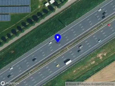 Snelheidscontrole op A1 te Wilp