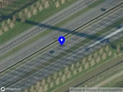 Snelheidscontrole op A15 te Enspijk