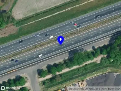 Snelheidscontrole op A1 te Wilp