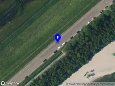 Snelheidscontrole op Bremerbergdijk te Biddinghuizen