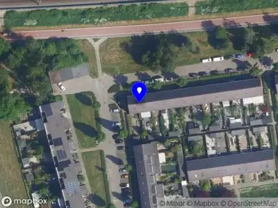 Brandweer met grote spoed naar de Onder de berken in Almere vanwege gebouwbrand