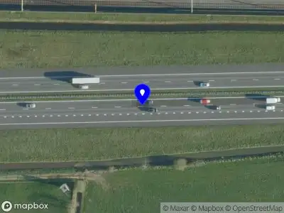 Snelheidscontrole op A15 te Meteren
