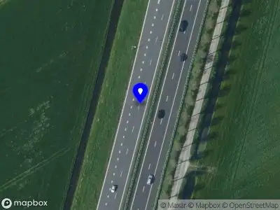 Snelheidscontrole op A7 te Abbekerk