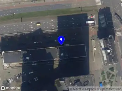 Ambulance met grote spoed naar de Vasteland in Rotterdam