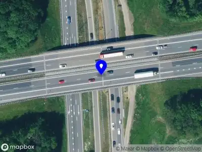 Snelheidscontrole op A1 te Terschuur