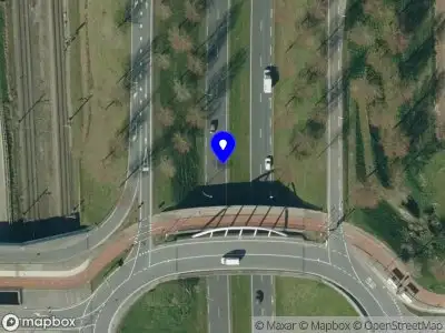 Snelheidscontrole op Prins Mauritssingel te Nijmegen
