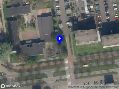 Ambulance met grote spoed naar de Peter van Anrooylaan in Schiedam