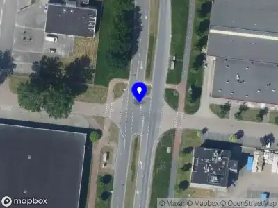 Snelheidscontrole op Binnenhavenweg te Lelystad