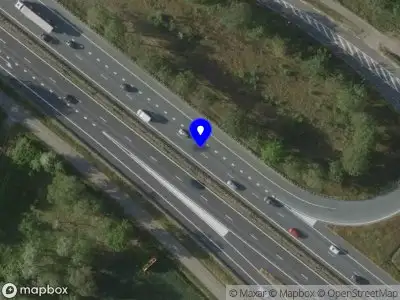 Snelheidscontrole op A2 te Budel
