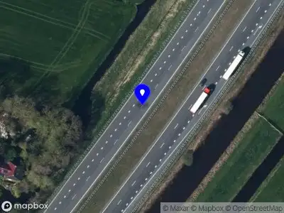 Snelheidscontrole op A6 te Follega