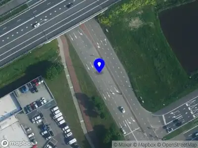 Snelheidscontrole op Muntbergweg te Amsterdam