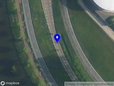 Snelheidscontrole op Westpoortweg te Amsterdam