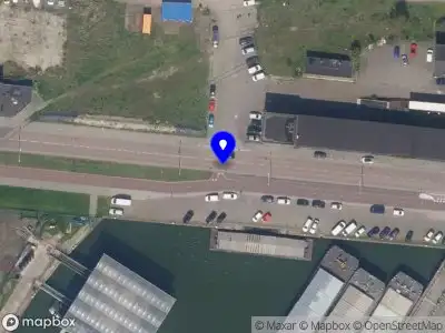 Snelheidscontrole op Marconistraat te Rotterdam