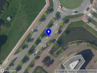 Snelheidscontrole op Oostweg te Zoetermeer
