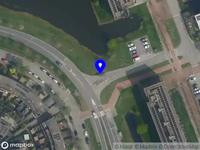 Snelheidscontrole op Achtmanstraat te Delfgauw