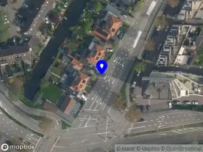Snelheidscontrole op Goudse Houtsingel te Gouda