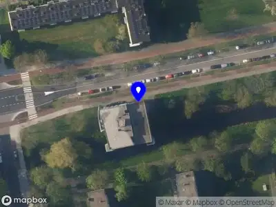 Traumahelikopter naar de Vijf Meilaan in Leiden