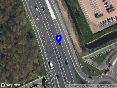 Snelheidscontrole op A28 te Haren