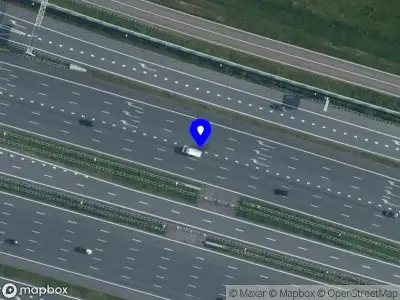 Snelheidscontrole op A1 te Muiden