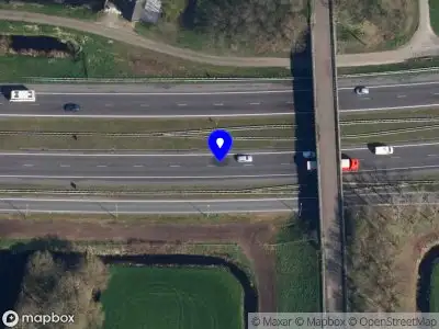 Snelheidscontrole op A7 te Haskerhorne