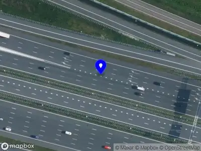 Snelheidscontrole op A1 te Muiden