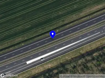 Snelheidscontrole op A7 te Scheemda