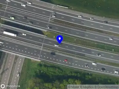 Snelheidscontrole op A1 te Eemnes