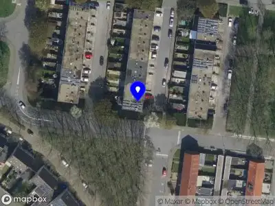 Brandweer met grote spoed naar de Willem van Boelrestraat in Breda vanwege gebouwbrand