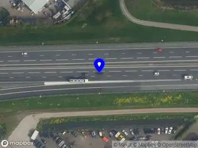 Snelheidscontrole op A12 te Zevenhuizen