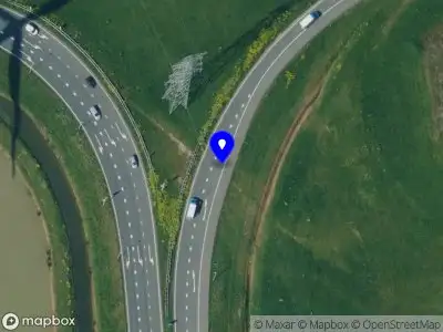 Snelheidscontrole op A15 te Nijmegen