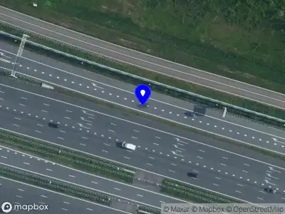 Snelheidscontrole op A1 te Muiden