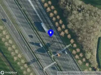 Snelheidscontrole op A2 te Waardenburg