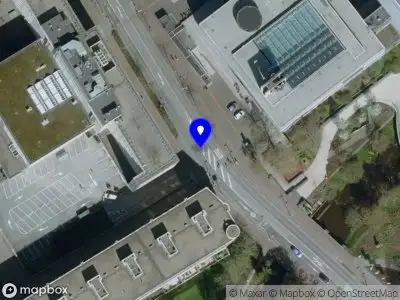 Snelheidscontrole op Stadhuisplein te Eindhoven