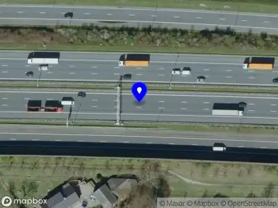 Snelheidscontrole op A2 te Eindhoven