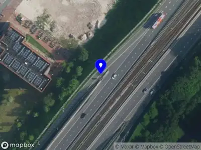 Snelheidscontrole op Nieuwe Leeuwarderweg te Amsterdam
