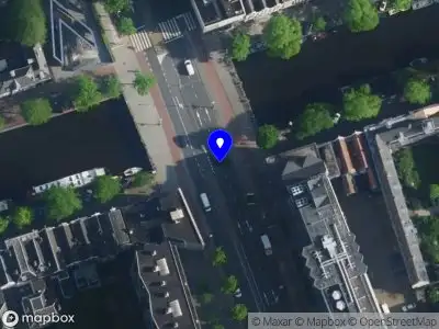 Snelheidscontrole op Weesperstraat te Amsterdam