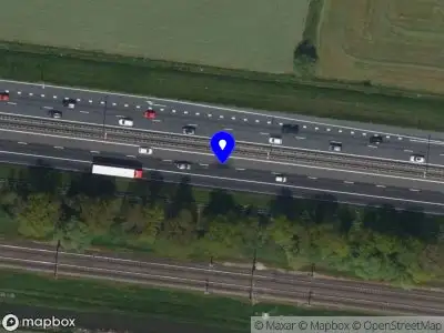 Snelheidscontrole op A1 te Terschuur