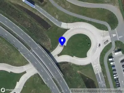 Snelheidscontrole op Polderweg te Oosteind