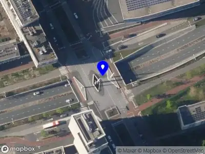 Snelheidscontrole op Operaweg te Amersfoort