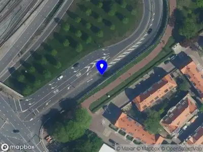 Snelheidscontrole op Nieuwe Leeuwarderweg te Amsterdam