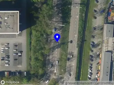 Snelheidscontrole op Universiteitsweg te Utrecht