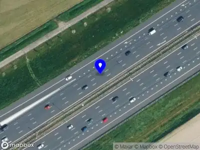 Snelheidscontrole op A1 te Wilp