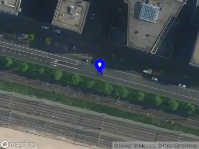 Snelheidscontrole op Piet Heinkade te Amsterdam