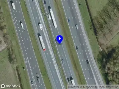 Snelheidscontrole op A2 te Eindhoven
