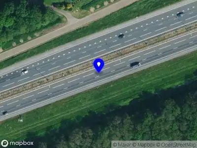 Snelheidscontrole op A1 te Wilp