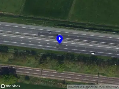 Snelheidscontrole op A1 te Terschuur